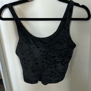 Lululemon align crushed velvet top